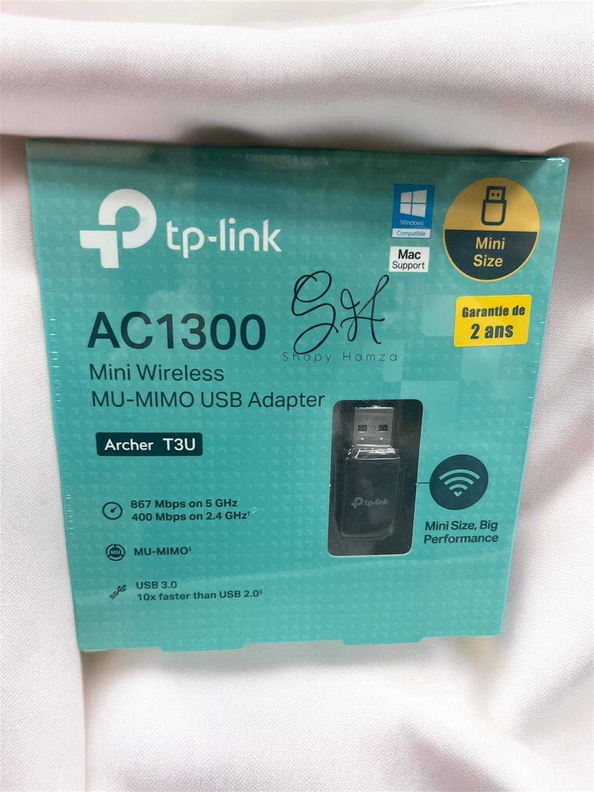 TPLink Archer T3U - Adaptateur Wi-Fi USB AC1300 Double Bande